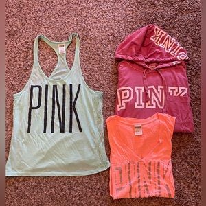 VS PINK- 3 pc bundle! EUC-small